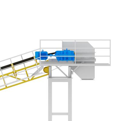 China Safety Belt Incline Conveyor 750-1250t/H For Mining And Constuction for sale