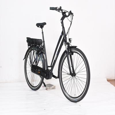 China Hot sale e bike aluminum alloy city bike electric bicycle ebike 36V 250w mid motor for sale