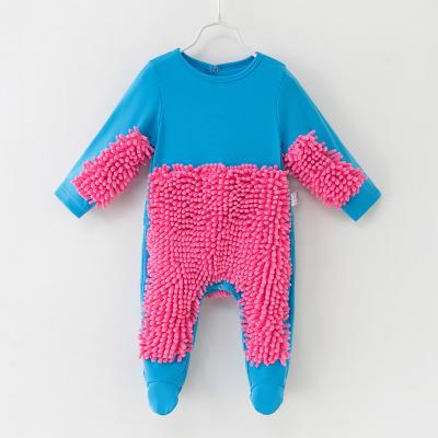 China Hot Selling Baby Romper Baby Broom Suit One Piece Longsleeve Amazon Autumn Winter Cotton Long Sleeve Clothes For Boys And Girls Jumpsuit for sale