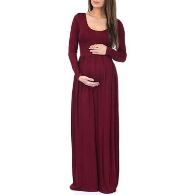 China Radiation Protection Maternity Dresses Clothes Pregnancy Dress For Pregnant Women Spring Autumn Dresses Clothing Mummy Long Photo Props Clothes for sale