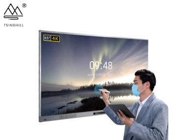 China ROHS 4K 65 Zoll-wechselwirkender Touch Screen für Klassenzimmer-Schule zu verkaufen