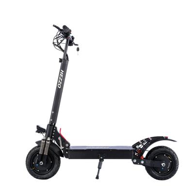 China HEZZO New Arrival 2022 Off Road E Scooter 48V 20Ah 2400W Unisex Powerful Dual Motor Full Suspension Electric Kick Scooter For Adults for sale