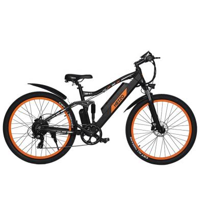 China Factory New Style HEZZO 2022 Aluminum Alloy Electric Mountain Bikes 26inch Electric Bicycle Wholesale 48V 500W 17.5Ah Lithium Battery for sale