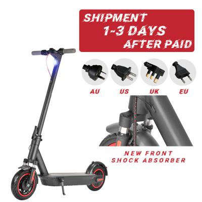 China Hot Sale 500W Unisex Electric Scooter China Warehouse For Adult With Front Shock Absorber for sale