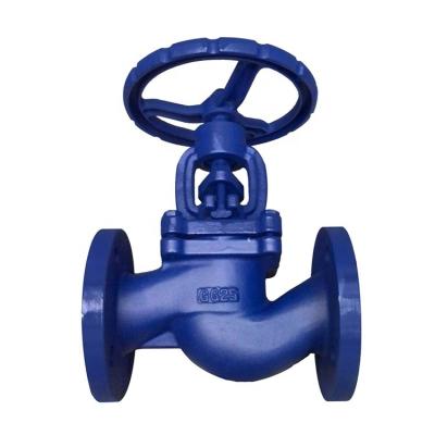 China No Leaking Handwheel Operated Cast Iron 10 Inch Stop Valve With Bellow Oil Media for sale