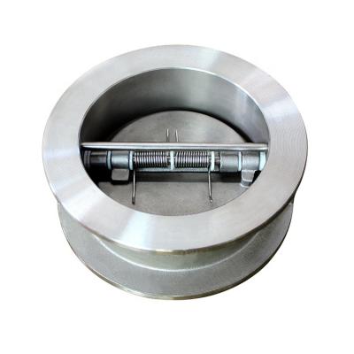 China No Leakage 150lb ANSI Stainless Steel Plate Double Wafer Check Valve for sale