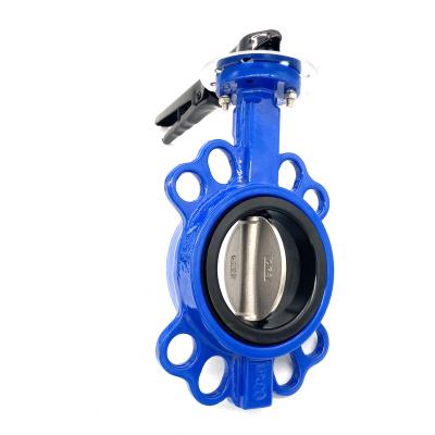 China Factory Direct Supply General Wafer Resilient Seat Butterfly Valve for sale