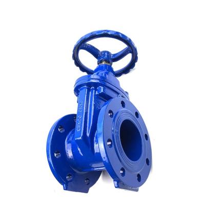 China 4 Inch General Ductile Iron Soft Seal Water Sluice Gate Valve for sale