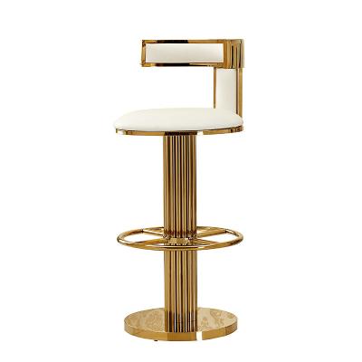 China New design luxury bar stool metal bar stool high bar chair for sale gold for sale