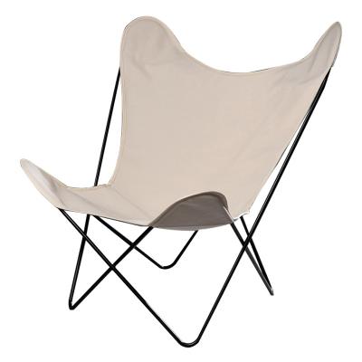 China (Size) Design Adjustable Stylish Metal Bent Butterfly Chair Frame for sale