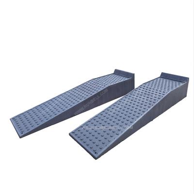 China Heavy Duty Vehicle Truck Service Ramp Wheel Riser Repair Car Ramp Portable Car Service Ramp for Cargo Unloading for sale