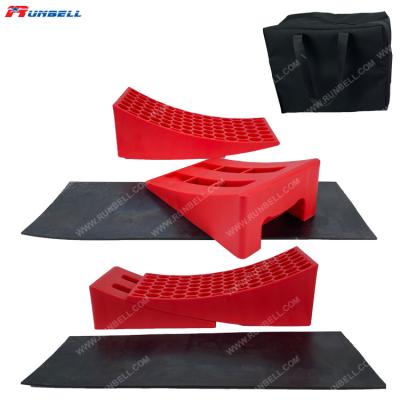 China Upgrade kits for RV caravan level ramps with wheel chocks for sale