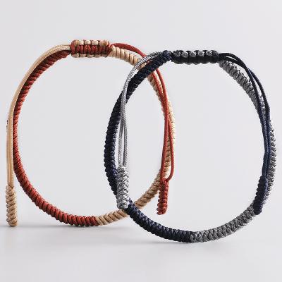 China BOHEMIA Woven Fabric Ethnic Bracelets Handmade Braided Bracelets For Women Fashion Boho Jewelry Accessories Kimter-Q526FZ for sale