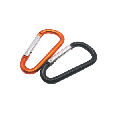 China Aluminum Alloy Fashion Carabiner Hook Key Chain Mountaineering Bag Keychain Bottle Handle Carabiner Small Instant Aluminum Buckle Kimter-P70FA for sale