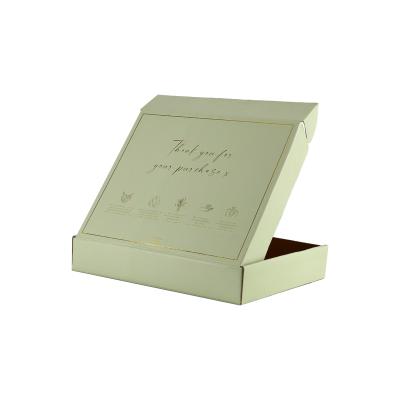 China Handmade Hot Selling Gift Packaging Box Mustard Double-Sided Printing Green Airplane Box Custom Made for sale