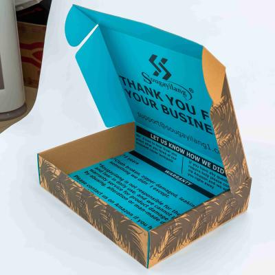 China Handmade Foldable Craft Paper Box Brown Recycled Custom Printed Corrugated Full Cardboard Boxes For Shipping for sale