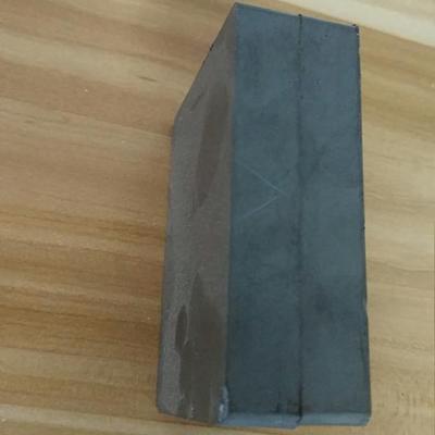 China Industrial Magnet Size: F84X64X14/Ferrite Block Magnet For Magnetic Separator With High Magnetic Induction for sale