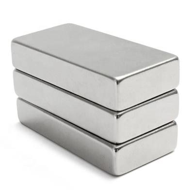 China Industrial Super Strong Sintered Magnet N35 Neodymium Block Magnet F50x34x20 For Spain Good Price for sale