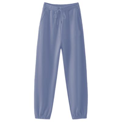 China Breathable Eco - Friendly Plain Dyed Trousers Women Joggers Womens Sport Pants for sale