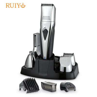 China All In One Professional Multifunctional Trimmer Set Styling Kit All In One Men's Grooming 6 In 1 for sale