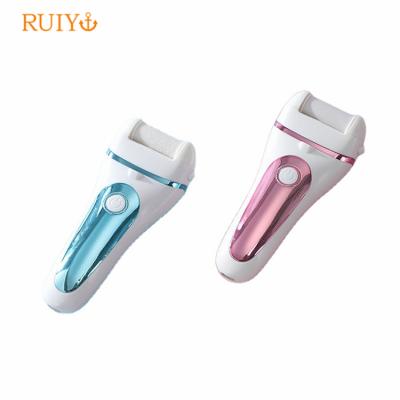 China 2 Speeds in One Button 2020 New Arrival Rechargeable LED Light Electric Cuticle Remover Hard Foot Skin Grinder Waterproof for sale