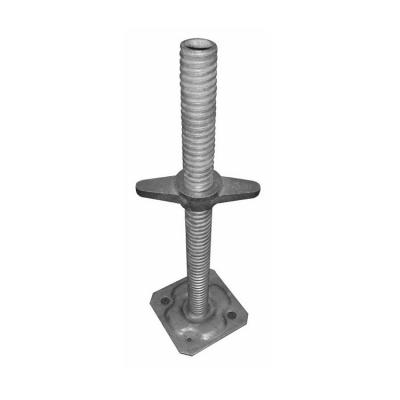 China BLACK/EP/HDG Scaffolding Parts Type Base Industrial Jack And Jack Base Swivel Screws for sale