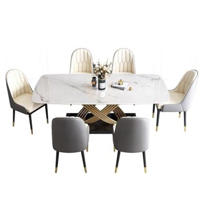 China Chinese Factory Wholesale Professional Luxury Marble Frame Set Adjustable Modern Table and Chair (Others) for sale