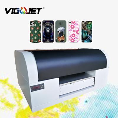 China Phone Shell.Card.Udisk.Mobile Power.Hairpin .personalized printing professional A4 UV led flatbed printer for mobile phone cover printing machines for sale