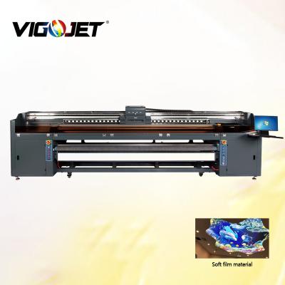 China Building Material Shops Vigojet Cheap Price Cable Banner Vinyl Plotter Roll To Roll UV Printer 3.2m for sale