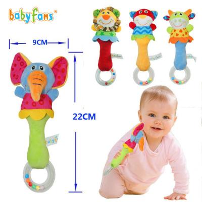 China Soft toy babyfans 2021 kids toys hot sale baby rattle amazon educational soft toys supplier factory cheap price for sale