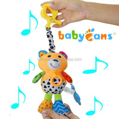 China Stuffed Baby Plush Toy Gift Music Crib Hanging Toy for sale