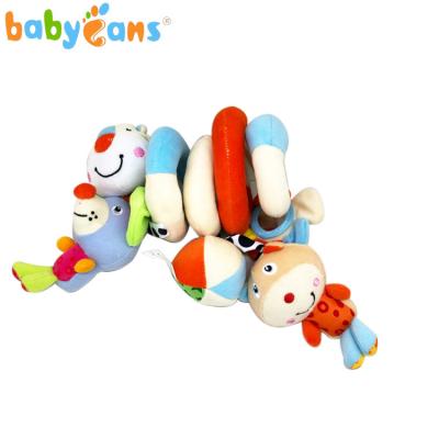 China High Quality Plush Toys Baby Crib Stroller Spiral Infant Mobile For Children for sale