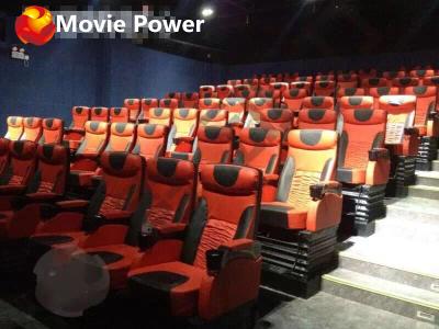 China Luxury Fiberglass Theatre Room Chairs Large 3D 4D 5D 9D Movie Cinema Project for sale