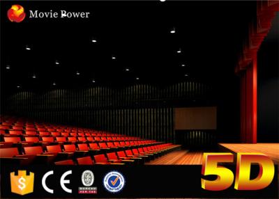 China Large Curved Screen 4D Movie Theater 2-200 Seats Emotional and Special Effects for sale