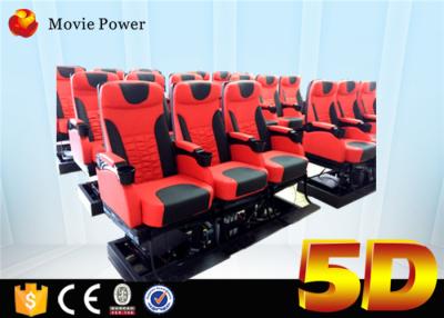 China 6 / 9 / 12 Seats 5d Cinema System 6 Dof Platform large 5d Theater 5d Cinema Equipment for sale