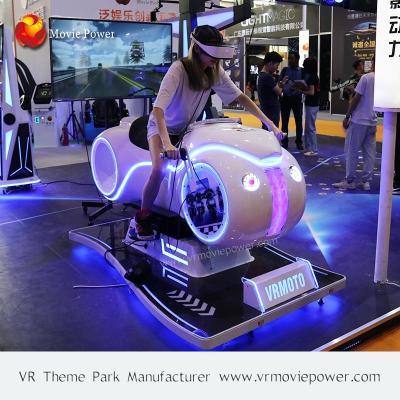 China Cool Stimulation Experience Arcade Vr Motorbike Simulator For Kids And Adults for sale