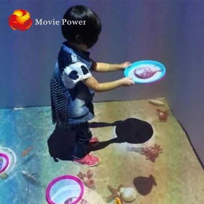 China Infrared Sensing 9D VR Cinema Multi Interactive Floor Games Projection for sale