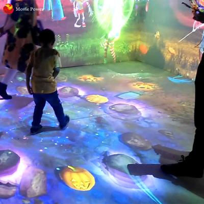 China Kids Games 3D Magic Interactive Floor Projection System SGS for sale