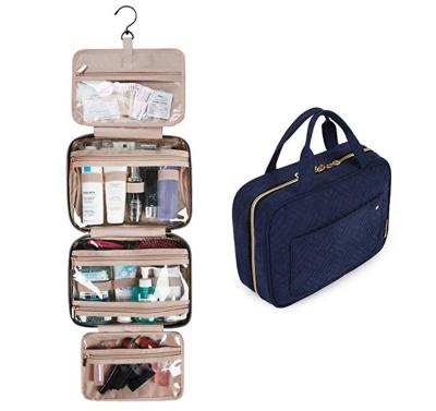 China Durable Hanging Travel Toiletry Bag Water Resistant Makeup Bags Cosmetic Organizer Travel Bags for sale