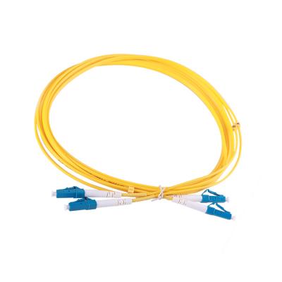 China FTTH FTTB FTTX Solution FTTH Fiber Optic LC/UPC Simplex Fiber Optic Patch Cord Fiber Optic Jumper for sale