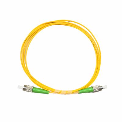 China FTTH FTTB FTTX Solution Factory Customization High Quality FC/APC-FC/APC Simplex Single Mode Fiber Optic Patch Cord Leads Jumpers for sale