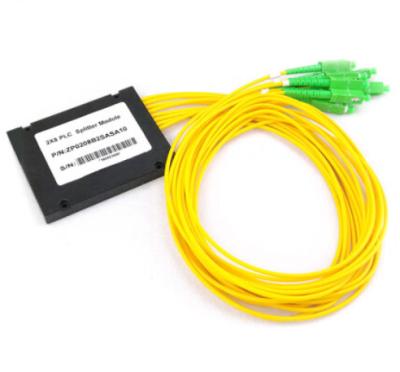 China FTTH PON CATV 2x8 PLC Splitter Fiber Optic G657A FTTH Fibre Optic PLC Splitter OEM/ODM for sale