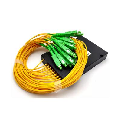 China FTTH PON CATV PLC Splitter 1*4 1*8 1*16 1*32 1*64 Fiber Optic G657A  Fibre Cable OEM/ODM for sale