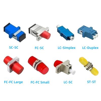 China FTTH PON CATV Couplers Fiber Optics Flange Adapter Fast SC/UPC to SC/UPC Simplex for sale