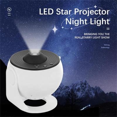 China USB Switch Night Light Creative Star Projection Lamp Indoor Rotating Dynamic Atmosphere Projector Bedroom Dream Universe Star Projection Lamp for sale