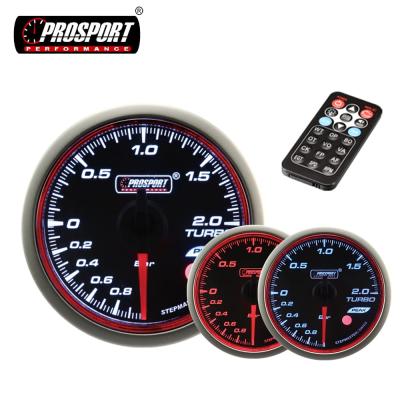 China 60mm LED Display Thrust Meter Gauge With Prosport 60mm Warning And Max Car Parts for sale