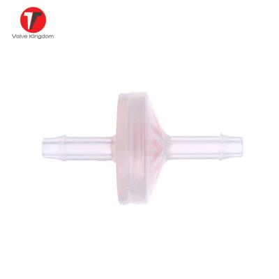 China Other Gas Water Oil Prevent Back Leaking One Way Valve Plastic One Way Valve Small Plastic Check Valve for sale