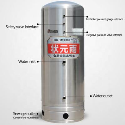 China Hotel hotels water storage and supply equipment to solve the water pressure shortage for sale