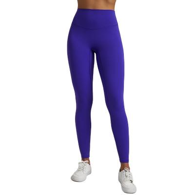 China Anti-wrinkle 2024 High Quality Female Yoga Pants Skinny Spandex Sports Leggings for Ladies Compression Fitness Leggings Sports Apparel Women for sale