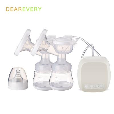 China BPA Free Creative Bilateral Electric Suction Dual Breastfeeding Breast Pump Manufacturers for sale